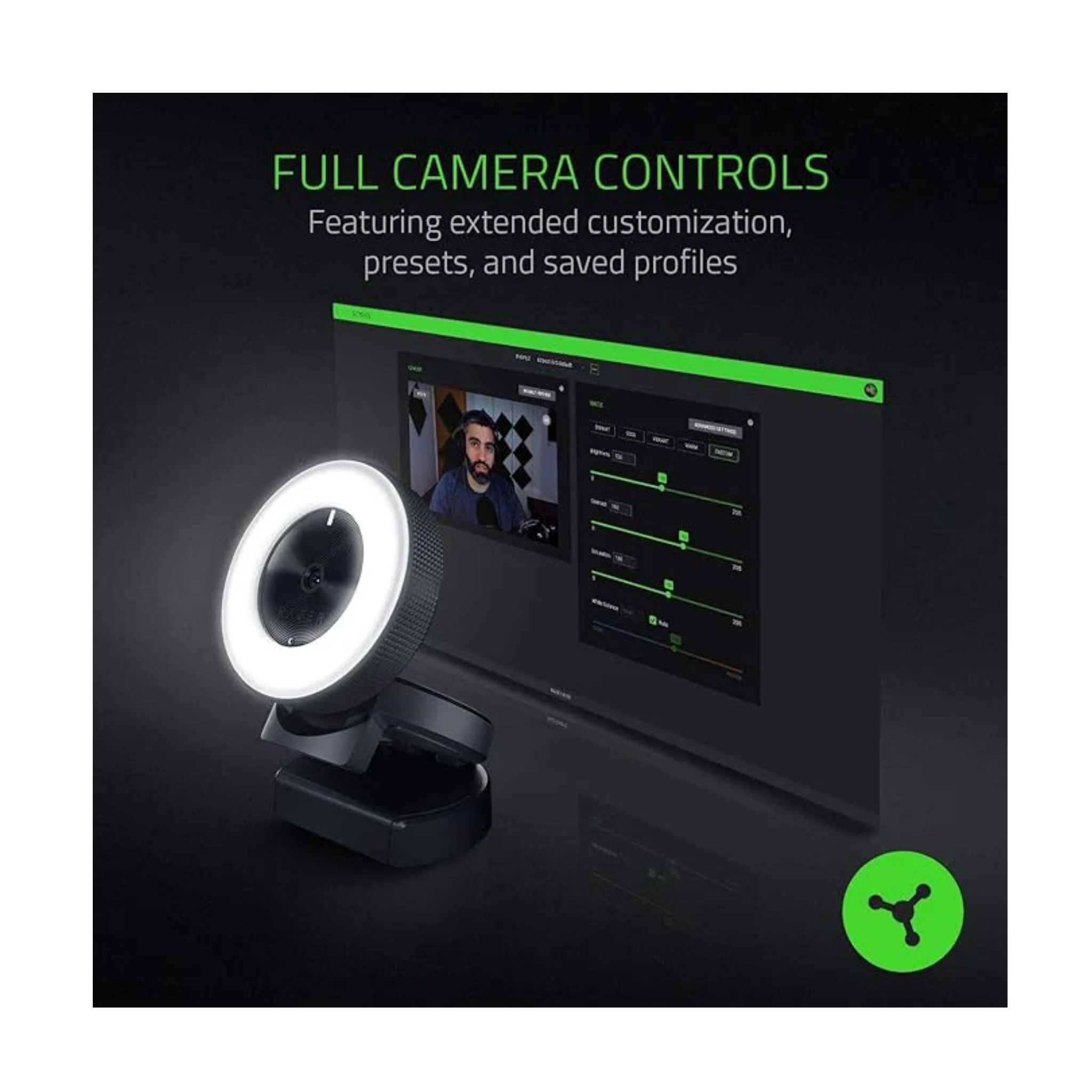 Razer Kiyo Ring Light Camera