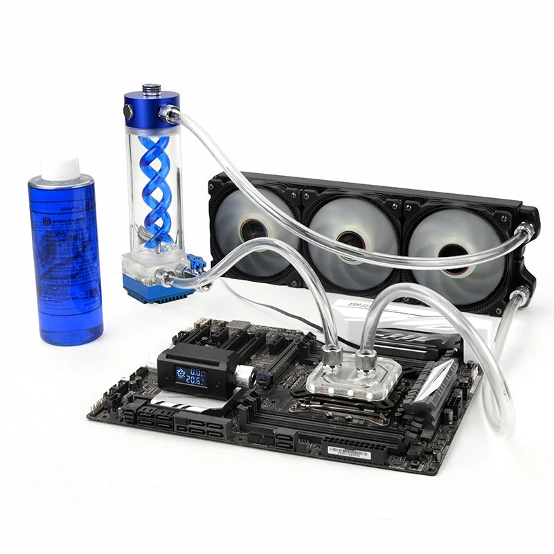 DIY PC Water Cooling Kit – Complete Fan & Heat Sink System