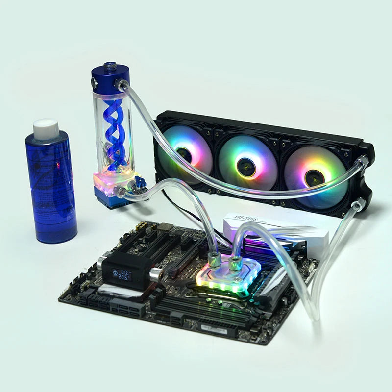 DIY PC Water Cooling Kit – Complete Fan & Heat Sink System