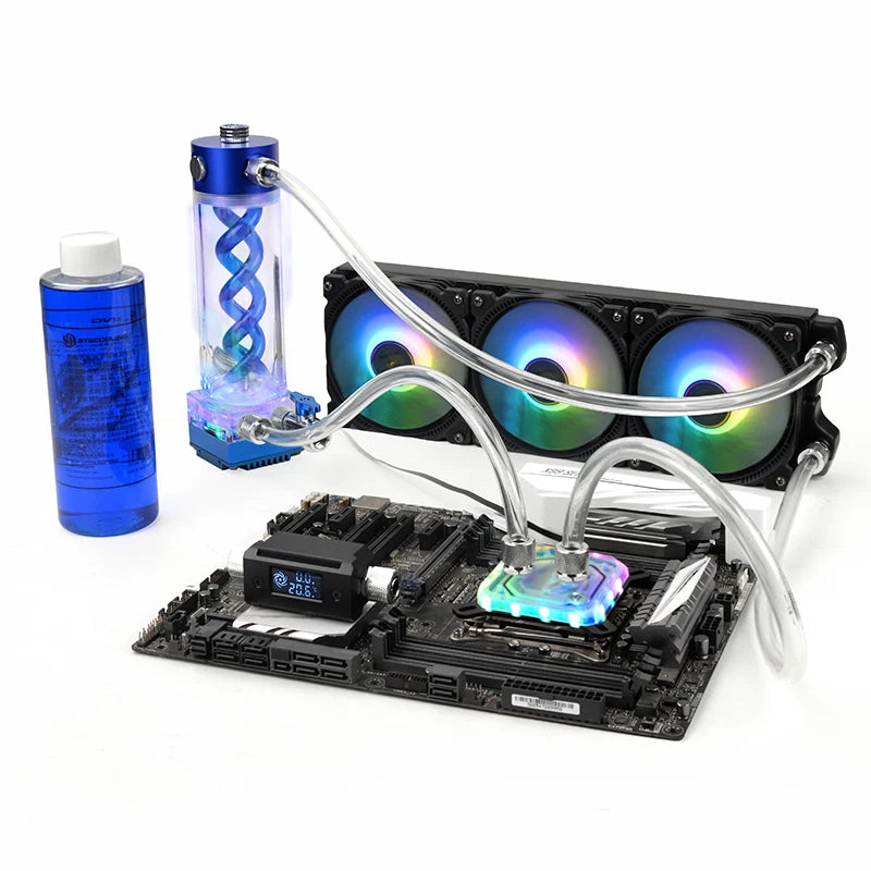 DIY PC Water Cooling Kit – Complete Fan & Heat Sink System