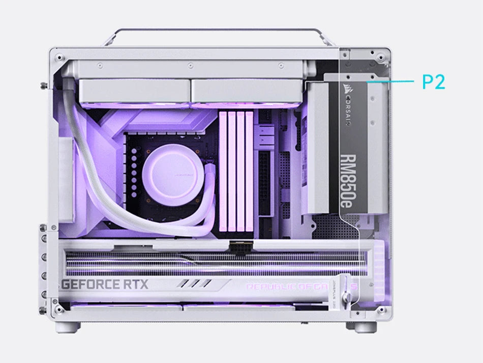 Z20 Portable MicroATX/ITX PC Case – Compact and Versatile Design