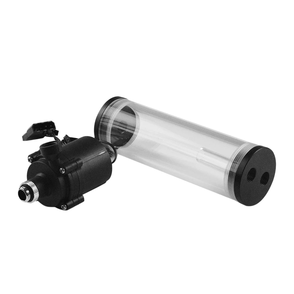 G1/4" Water Cooling Kit – 160mm Cylinder Tank with 800L/h Pump
