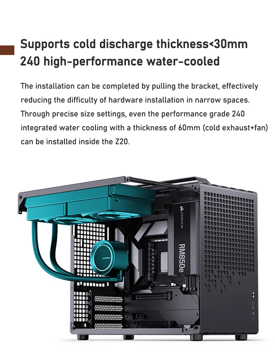 Z20 Portable MicroATX/ITX PC Case – Compact and Versatile Design