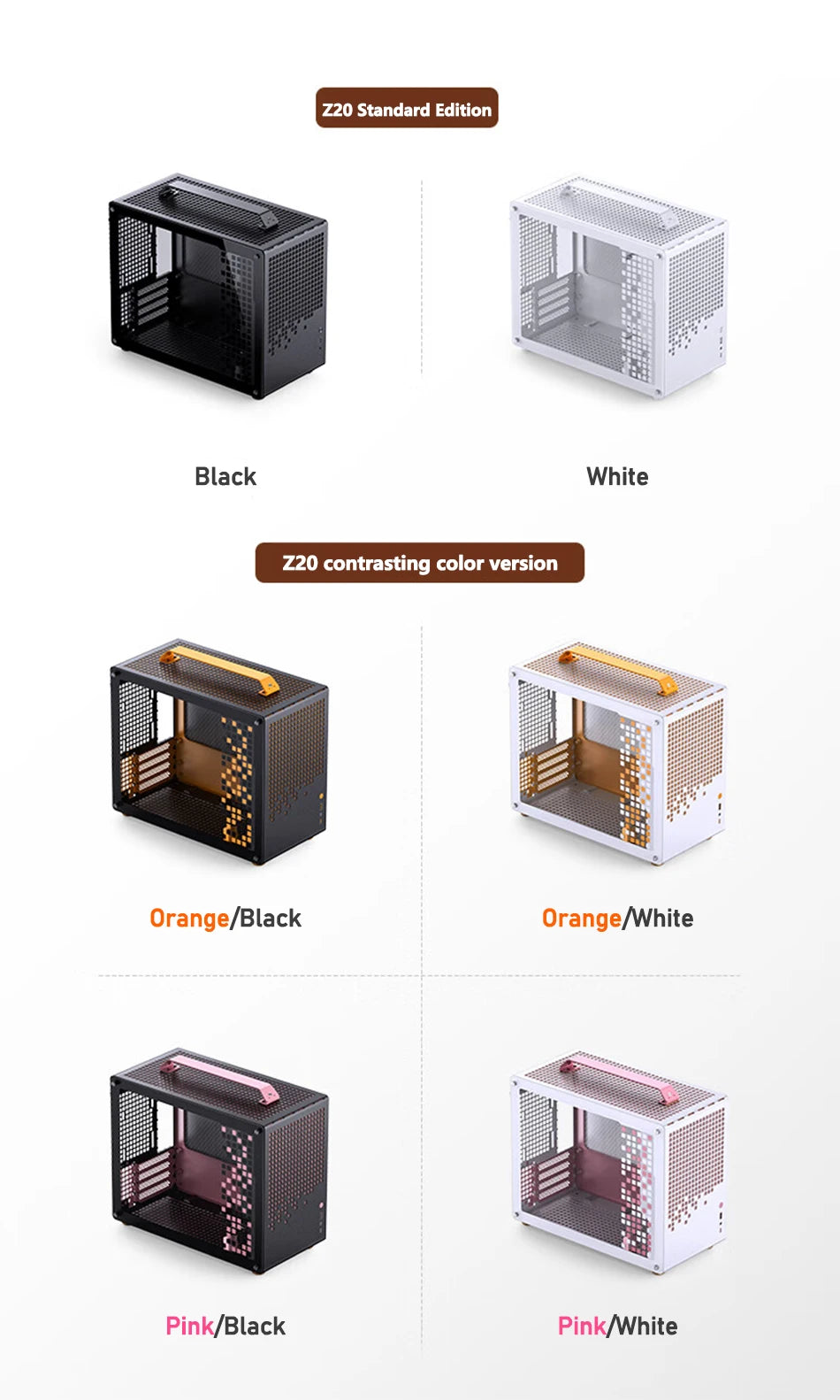 Z20 Portable MicroATX/ITX PC Case – Compact and Versatile Design