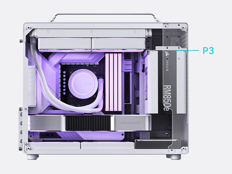 Z20 Portable MicroATX/ITX PC Case – Compact and Versatile Design