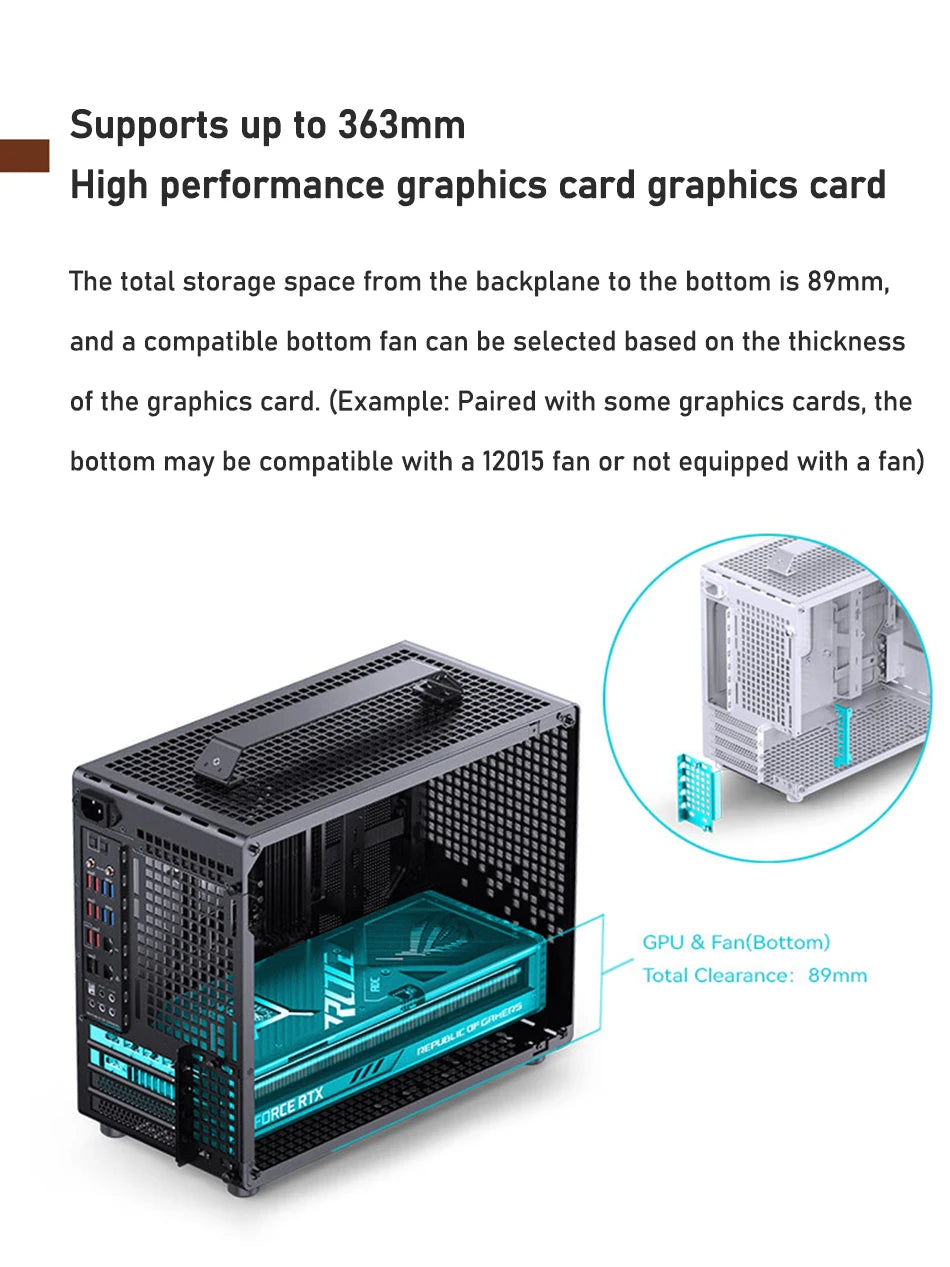 Z20 Portable MicroATX/ITX PC Case – Compact and Versatile Design