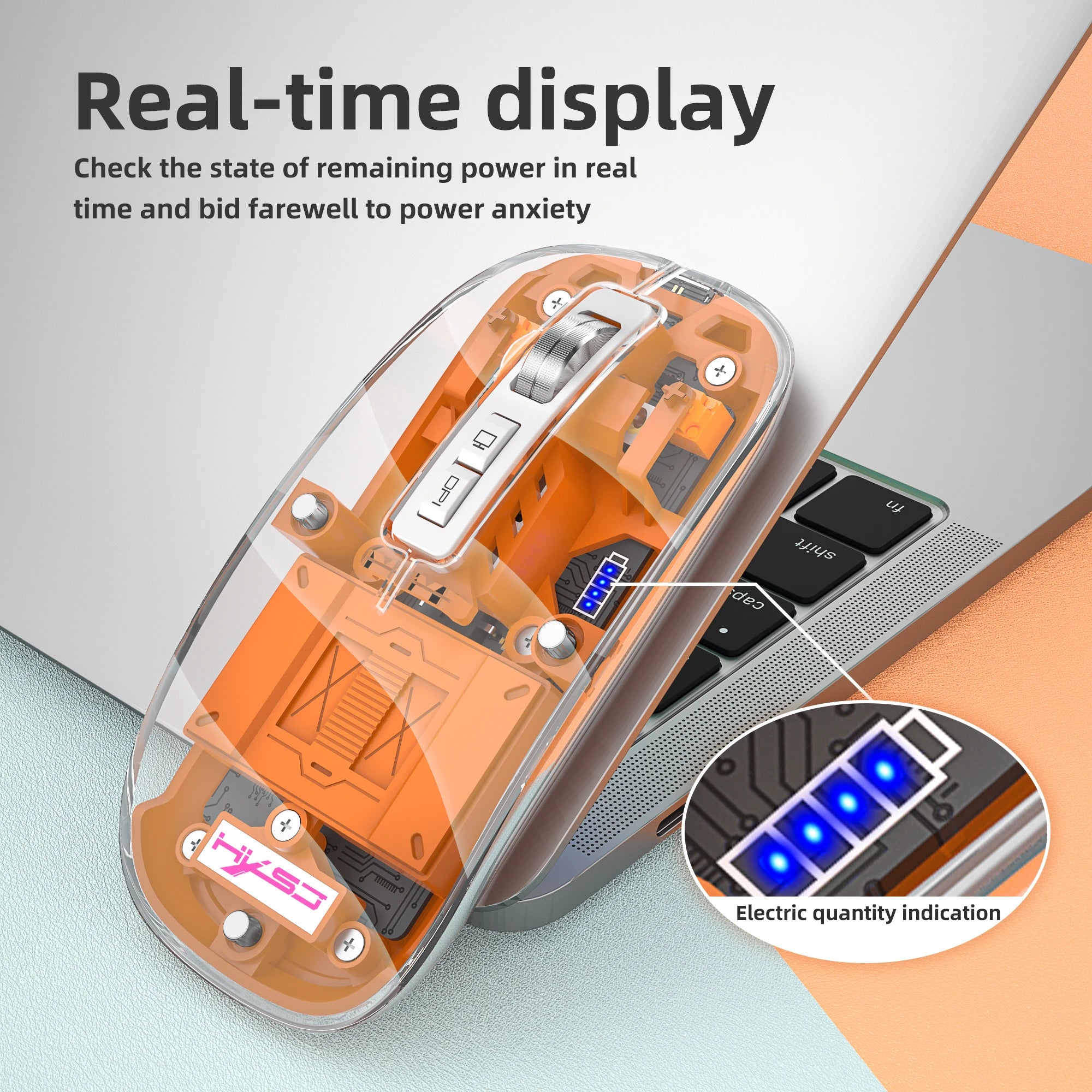 Transparent Wireless Mouse