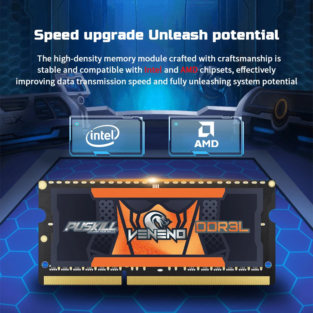 PUSKILL Memory RAM – DDR4/DDR3L