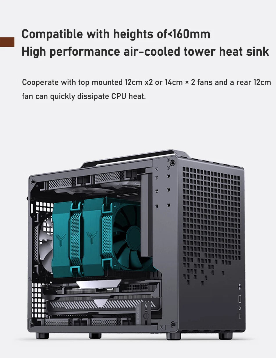 Z20 Portable MicroATX/ITX PC Case – Compact and Versatile Design