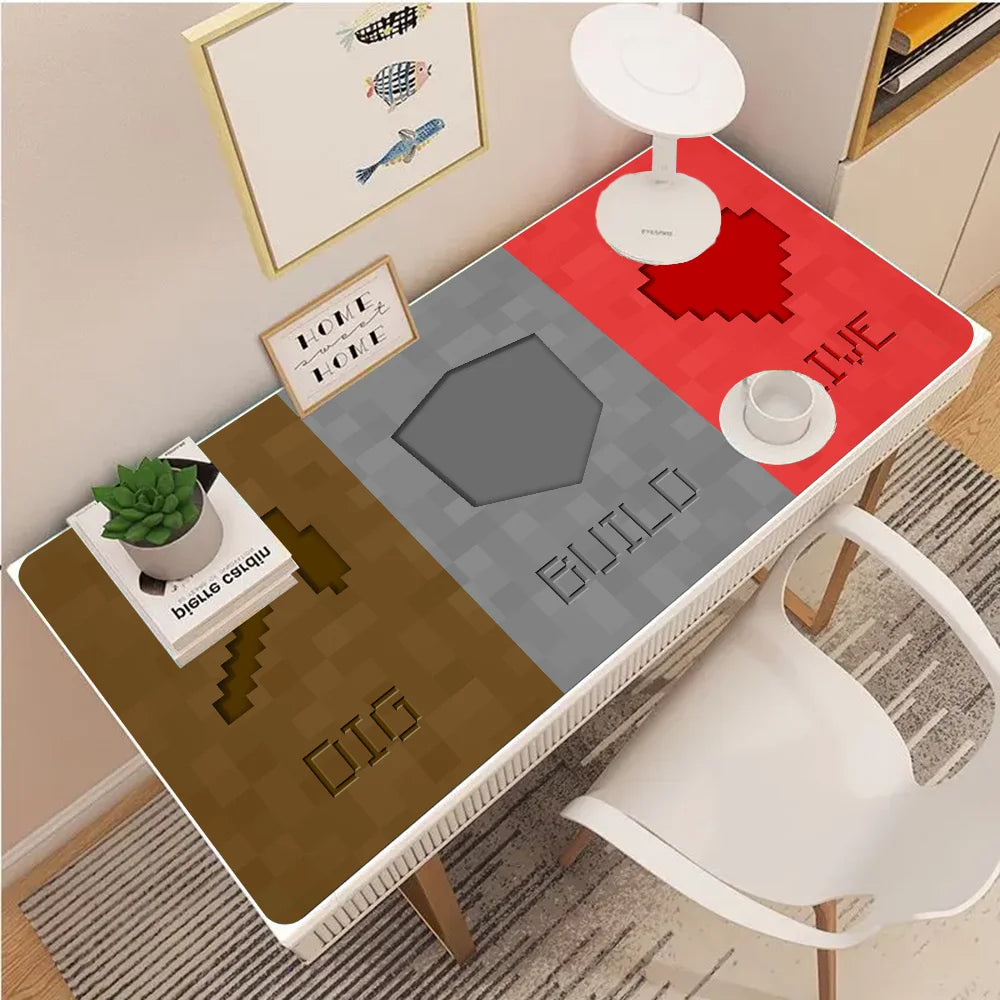 P-Pixel Game B-Blocks Minecraft Mouse Pad XXL