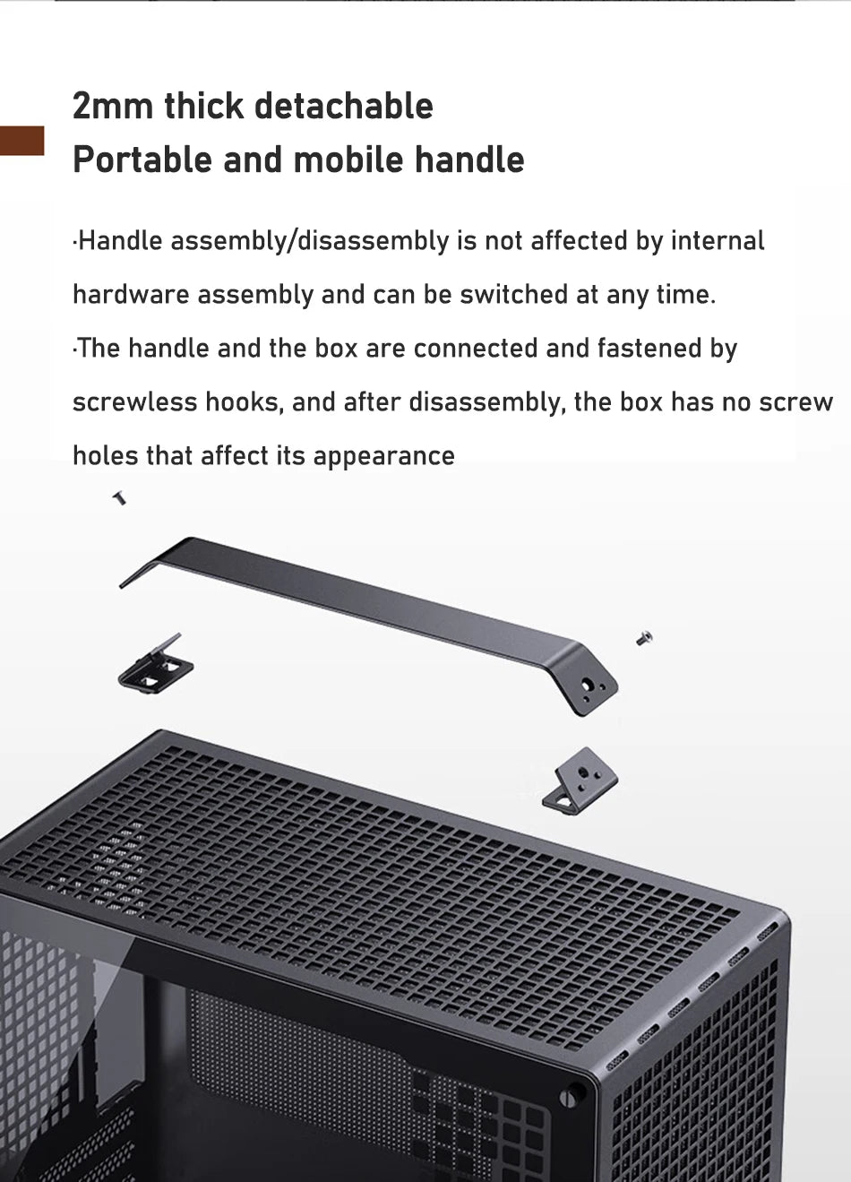 Z20 Portable MicroATX/ITX PC Case – Compact and Versatile Design