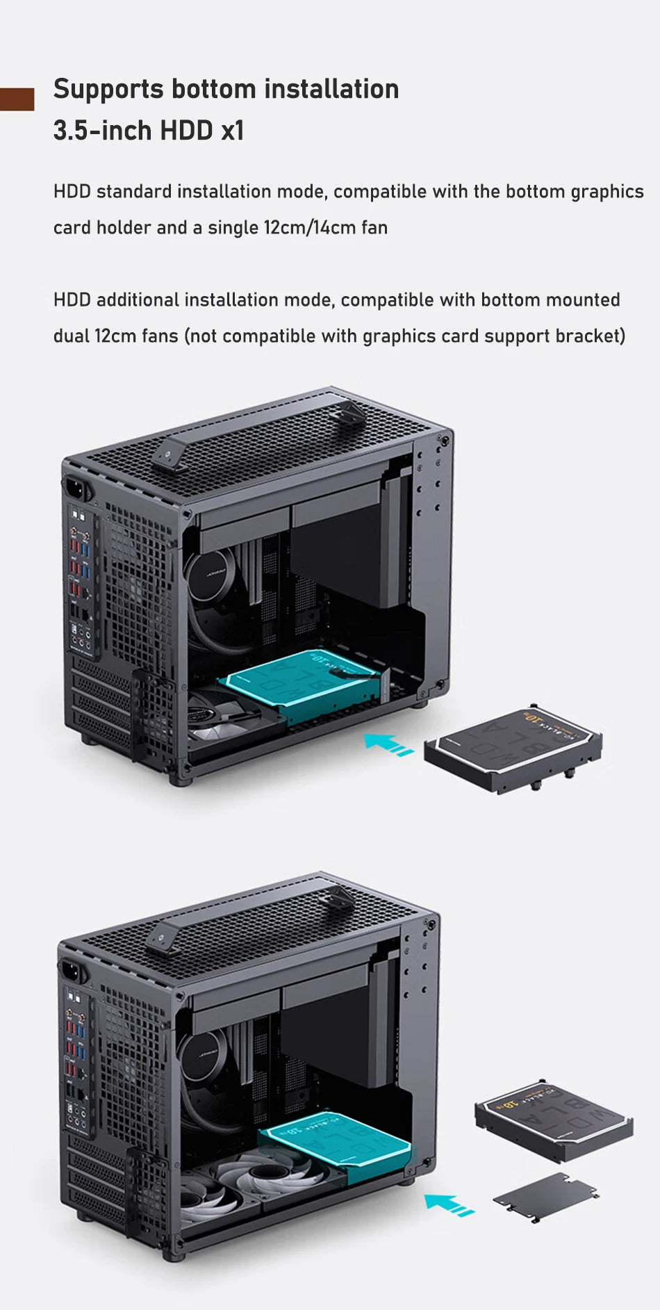 Z20 Portable MicroATX/ITX PC Case – Compact and Versatile Design