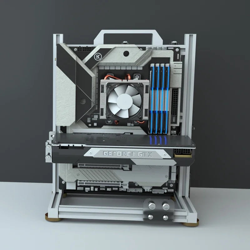 ITX MATX ATX Desktop PC Case (Open)