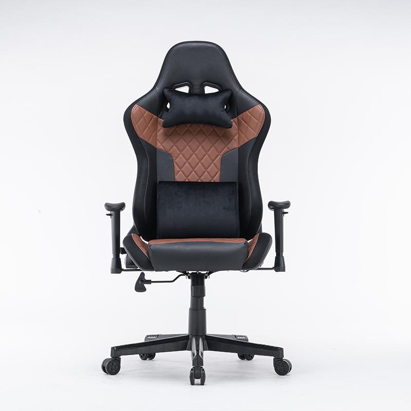 RGB Lights Bluetooth Speaker Gaming Chair - Black/Red