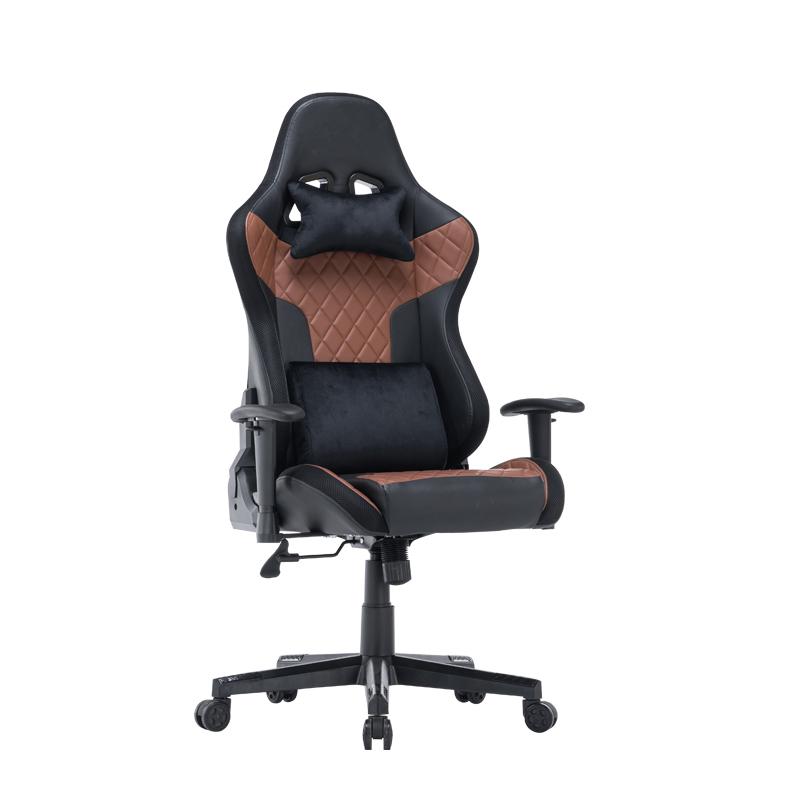 RGB Lights Bluetooth Speaker Gaming Chair - Black/Red