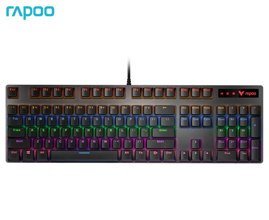 V500Pro Backlit Mechanical Gaming Keyboard - Black