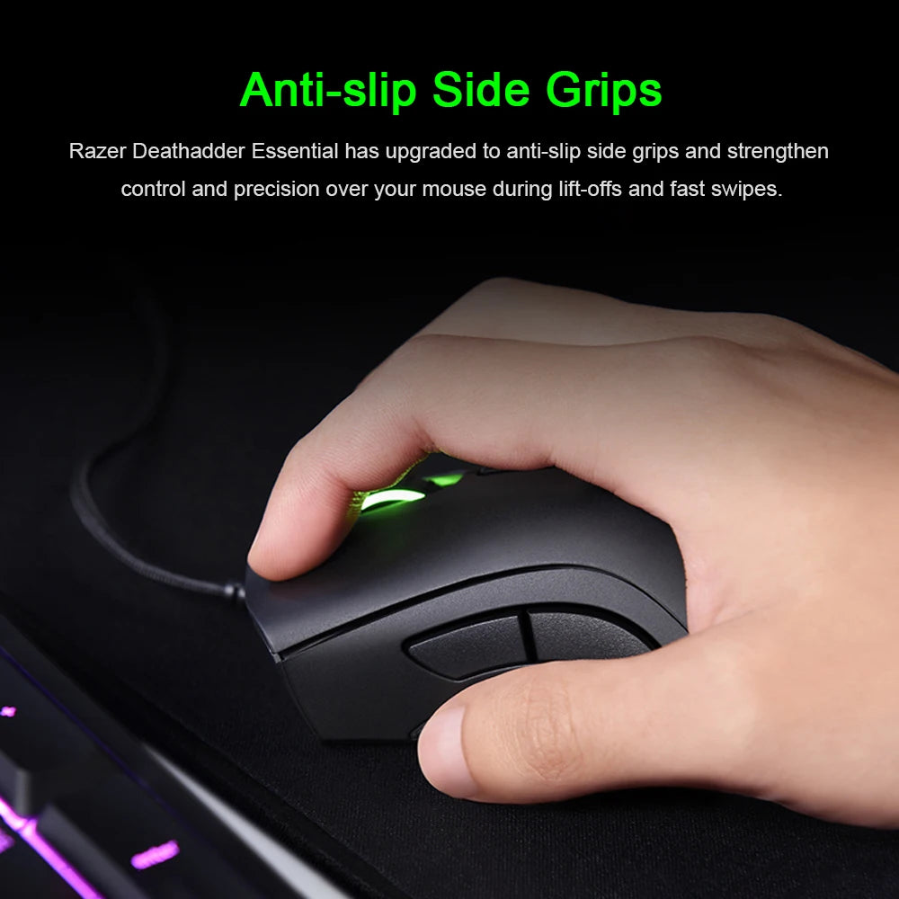 Original Razer DeathAdder Wired Gaming Mouse 6400 DPI