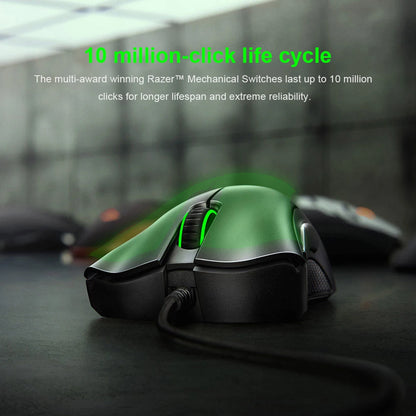 Original Razer DeathAdder Wired Gaming Mouse 6400 DPI