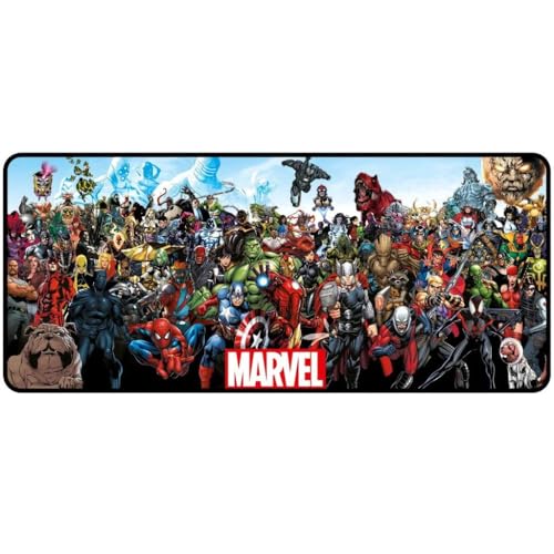 Gaming Keyboard + Mouse + Marvel Mouse Pad Combo (3 Product Gift Package)