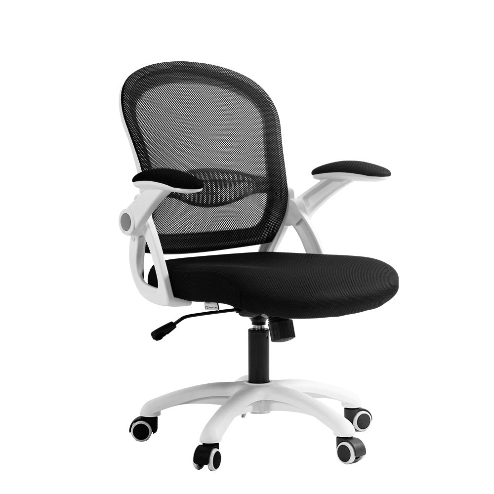 Artiss Gaming Chair Mesh Computer Desk Chairs Work Study Gaming Mid Back Black