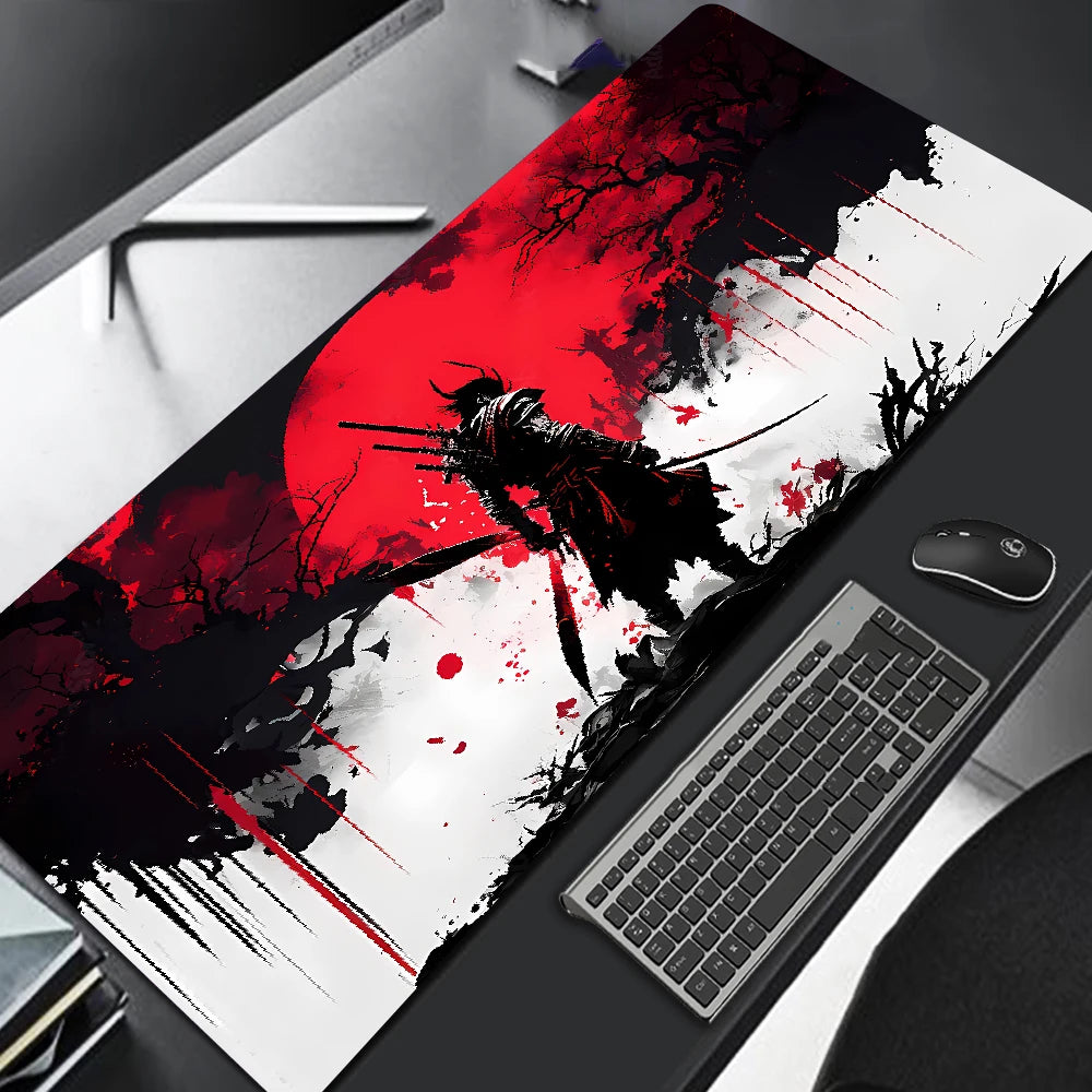 Samurai Warrior Gaming Mouse Pad