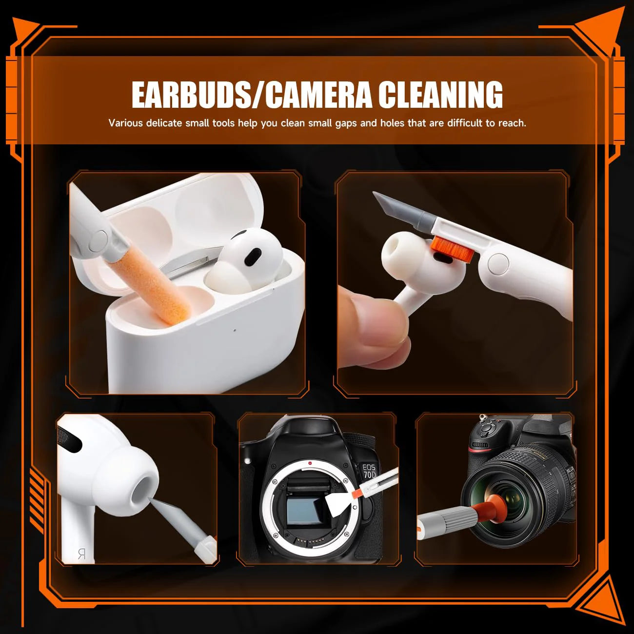 PC &amp; Earbuds Multi-Function Cleaning Tool