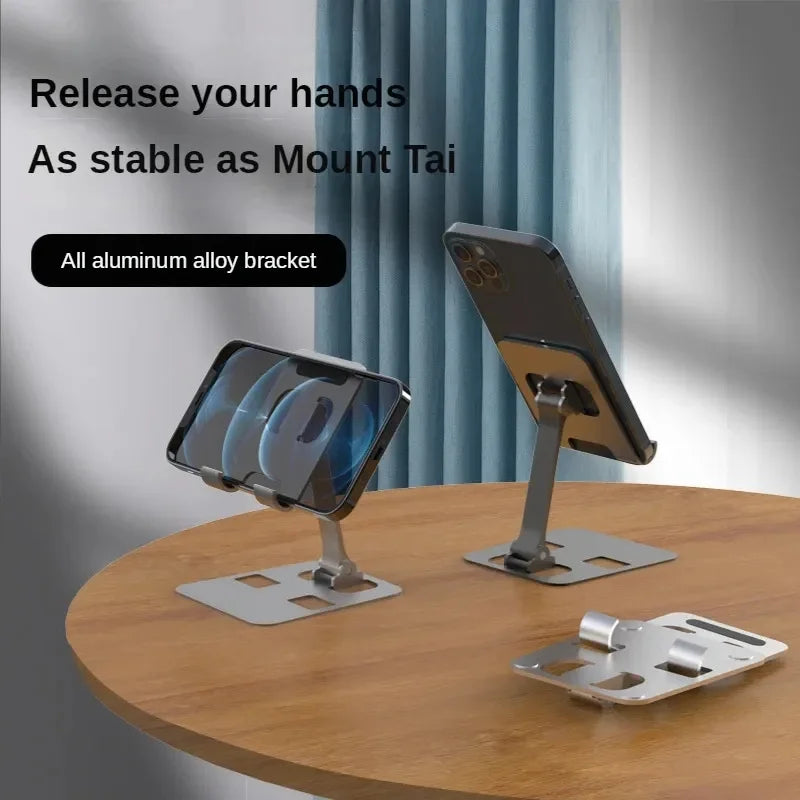 Aluminum Alloy Portable iPhone &amp; Tablet Stand – Perfect for Gamers