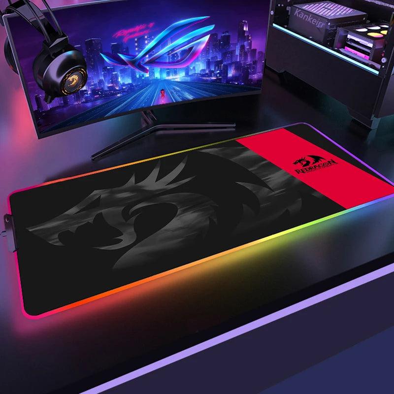 Redragon RGB Gaming Mouse Pads