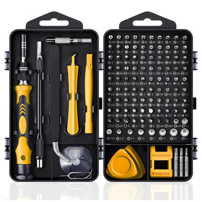 122-in-1 Magnetic Computer Repair Kit – Precision Screwdriver Set