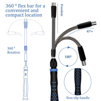 170-Piece Screwdriver Set – Portable &amp; Magnetic