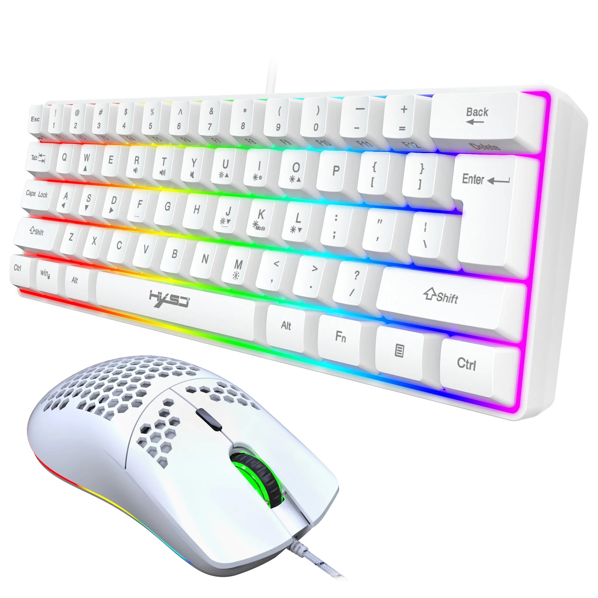 V700 RGB Mechanical Gaming Keyboard &amp; Mouse Combo – Precision and Power for Gamers