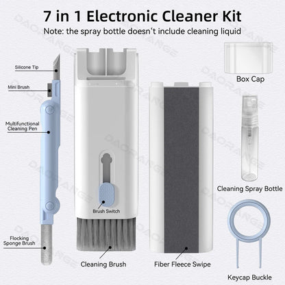 All-in-One PC Cleaning Kit – 7 Tools for a Sparkling Clean