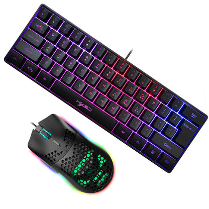 V700 RGB Mechanical Gaming Keyboard &amp; Mouse Combo – Precision and Power for Gamers