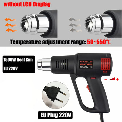 1500W Heat Gun – Adjustable Temperature