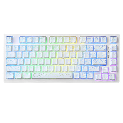 YUNZII RT80 Hall Effect 8K Rapid Trigger Gaming Mechanical Keyboard, 82-Key Wireless Adjustable Actuation Magnetic Hot Swap Keeb