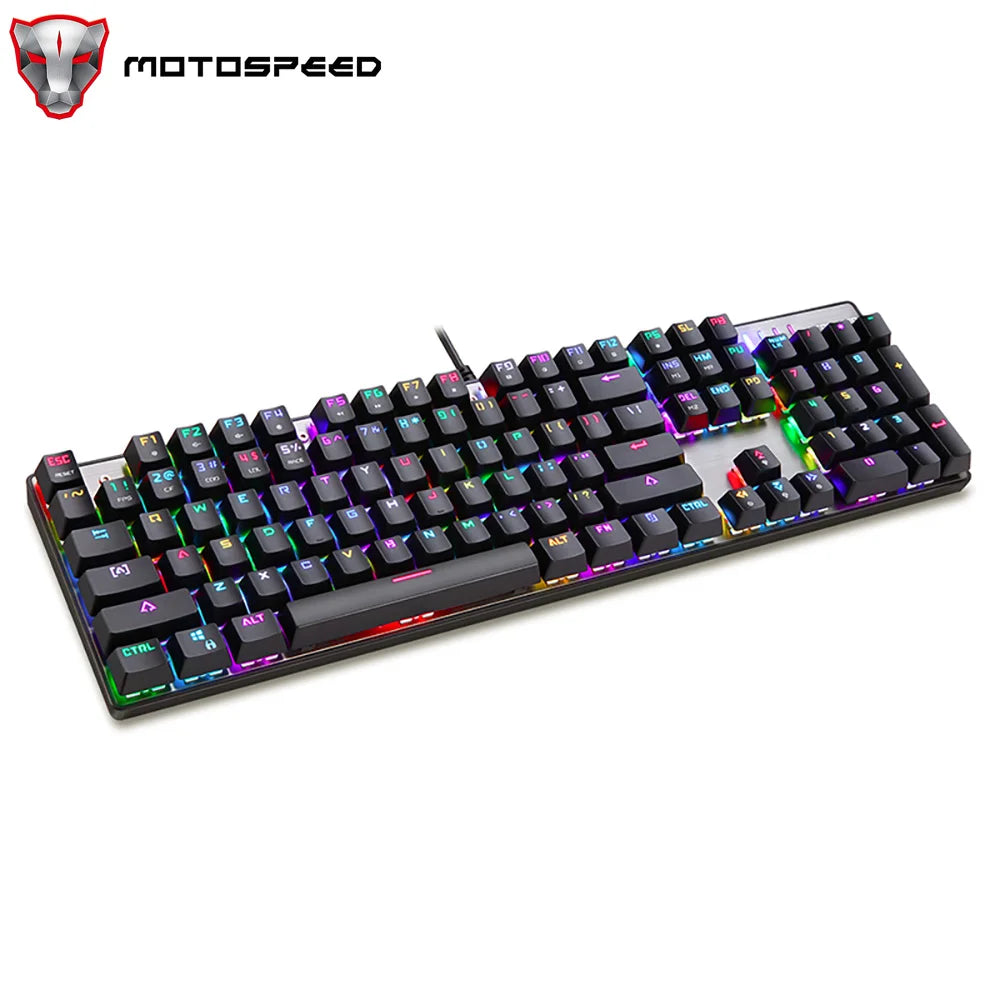 CK104 RGB Mechanical Keyboard – Precision and Style for Every Gamer