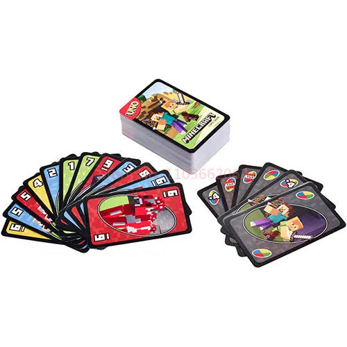 Minecraft UNO Card Game – Multiplayer Fun!