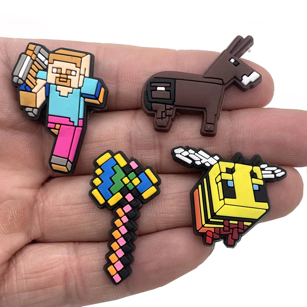 Minecraft Croc Charms