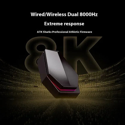 Master Precision with the Cyber X Gaming 8K Wireless Three Modes Mouse