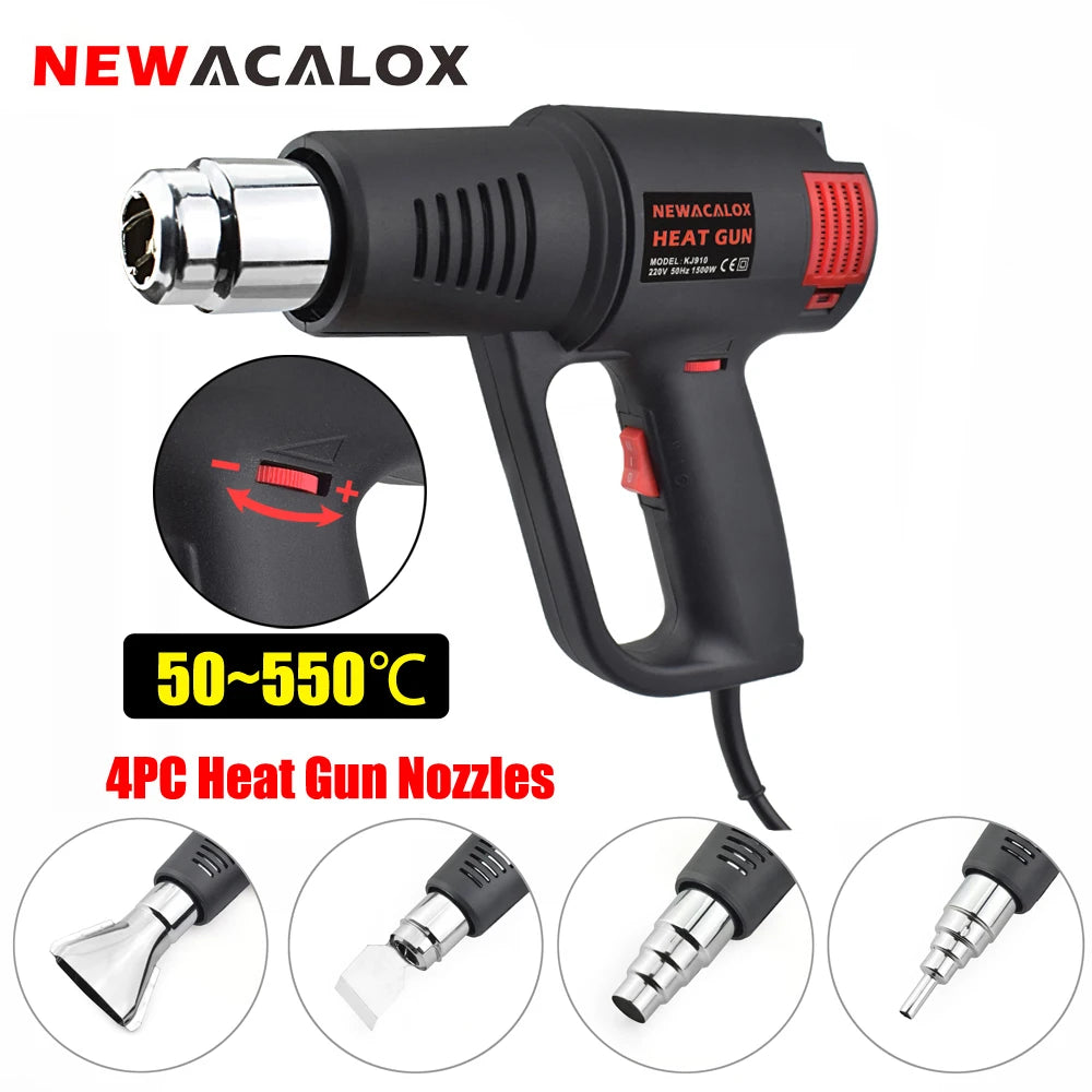 1500W Heat Gun – Adjustable Temperature