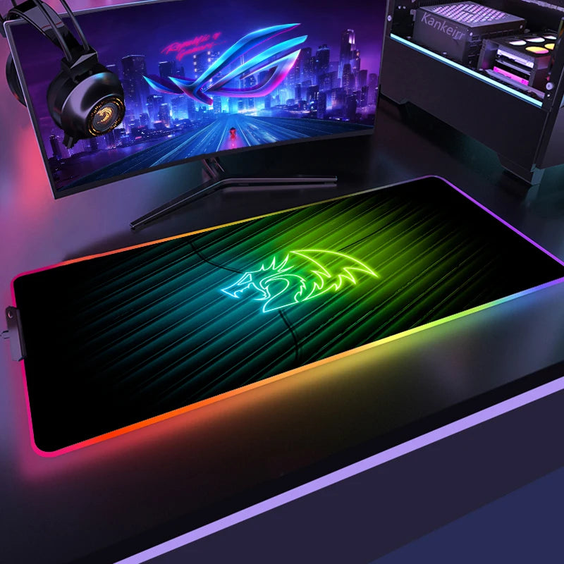 Redragon RGB Gaming Mouse Pads