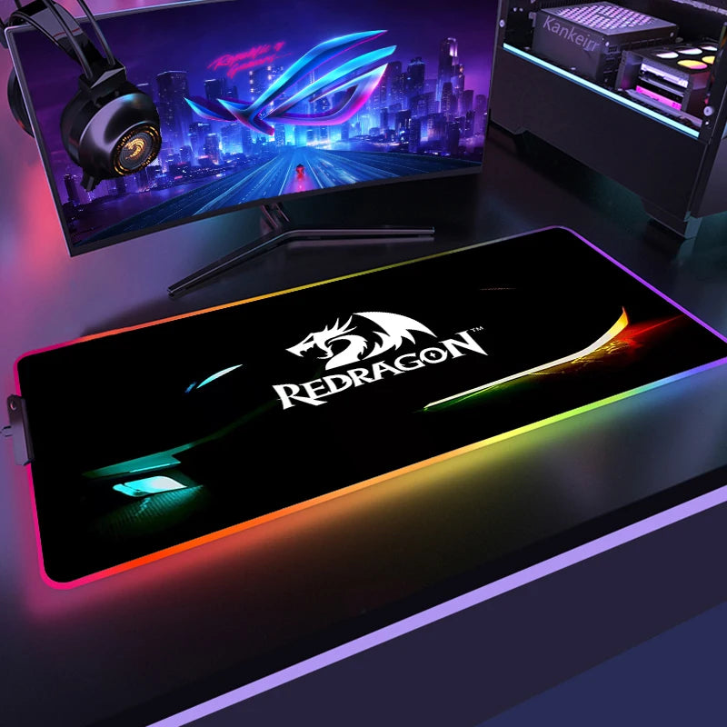 Redragon RGB Gaming Mouse Pads