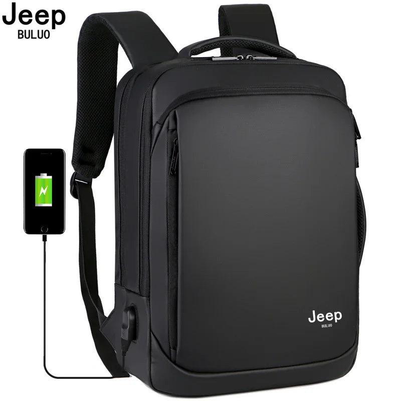 Backpack USB Charging High Quality Waterproof Laptop Backpack (15 Inch)