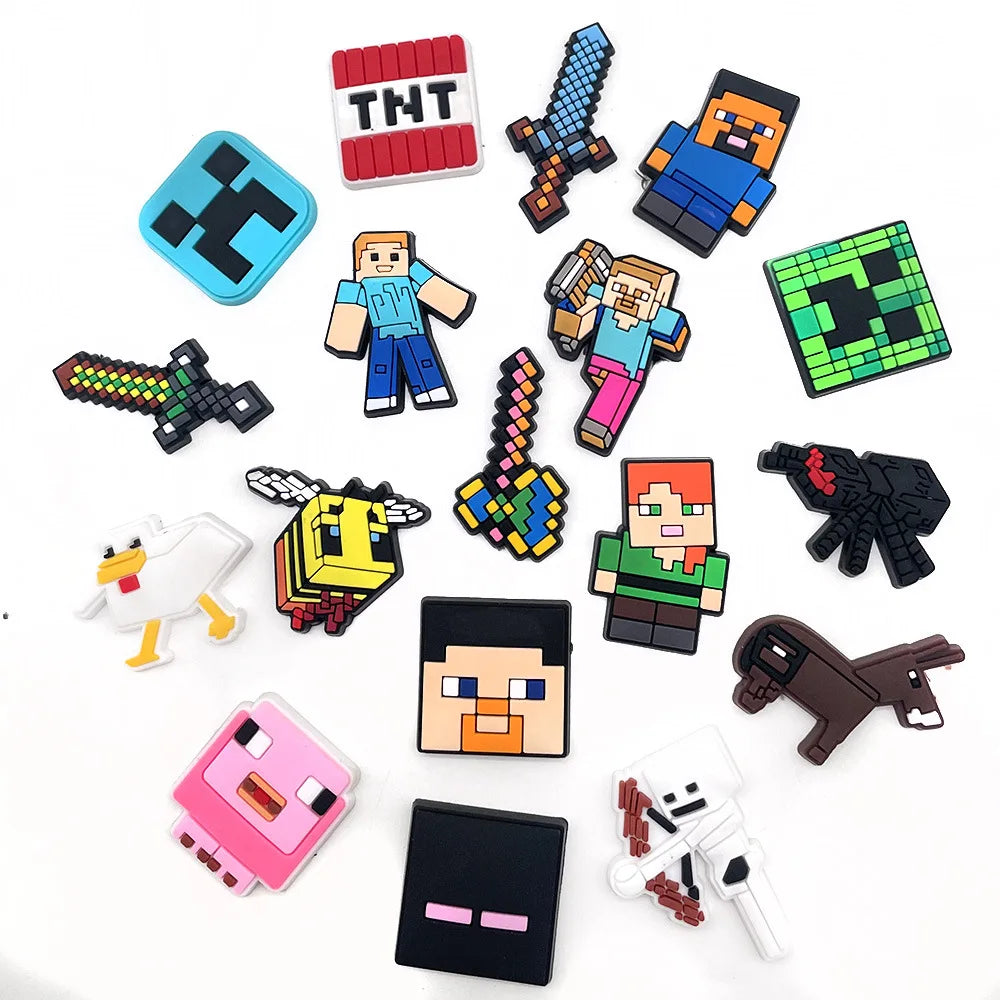 Minecraft Croc Charms