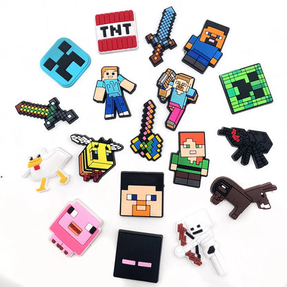 Minecraft Croc Charms