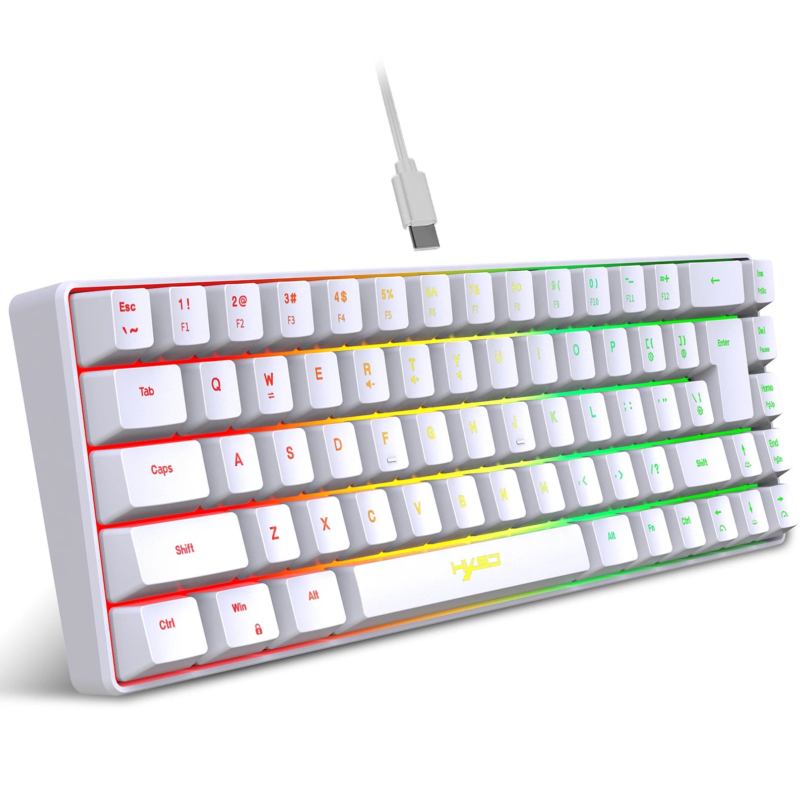 Wired K68 RGB Mini Gaming Keyboard 19-Key