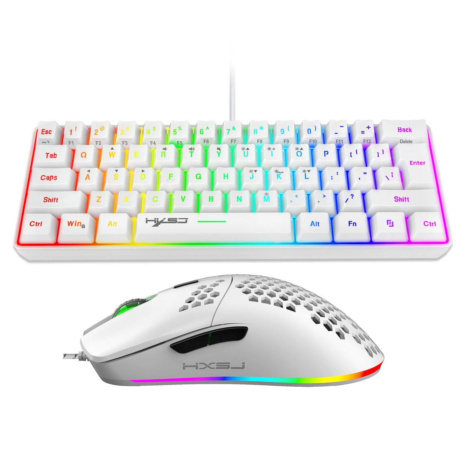 V700 RGB Mechanical Gaming Keyboard &amp; Mouse Combo – Precision and Power for Gamers