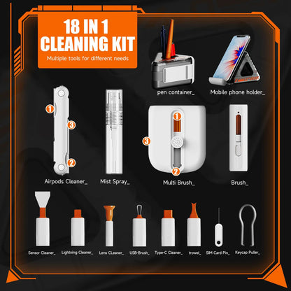 PC &amp; Earbuds Multi-Function Cleaning Tool