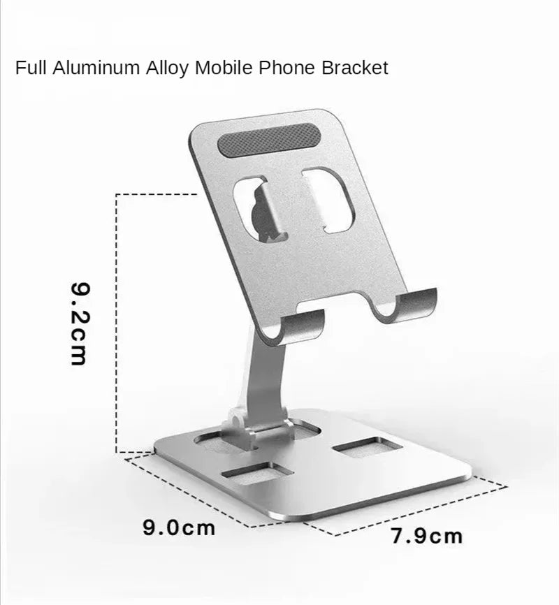 Aluminum Alloy Portable iPhone &amp; Tablet Stand – Perfect for Gamers