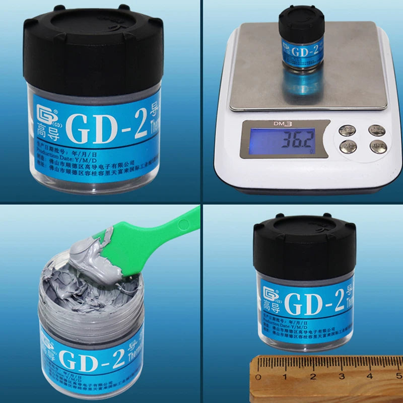 GD900 GD-2 Thermal Paste - Ideal for CPUs &amp; GPUs